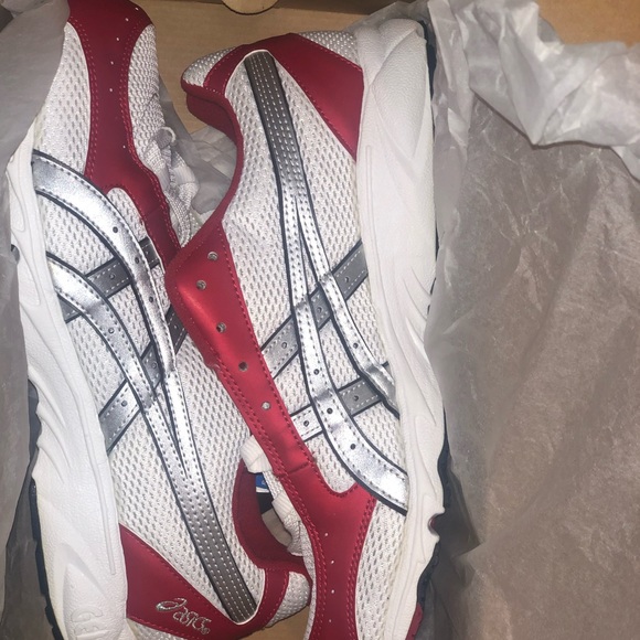 Asics Gel Tiger Paw 99 White Silver Japan Red - Picture 3 of 6